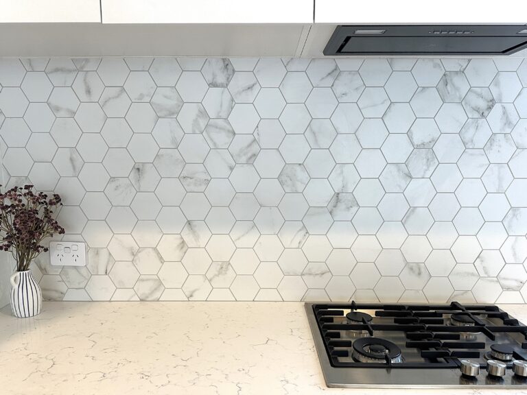 Tiled Kitchen Splash Back